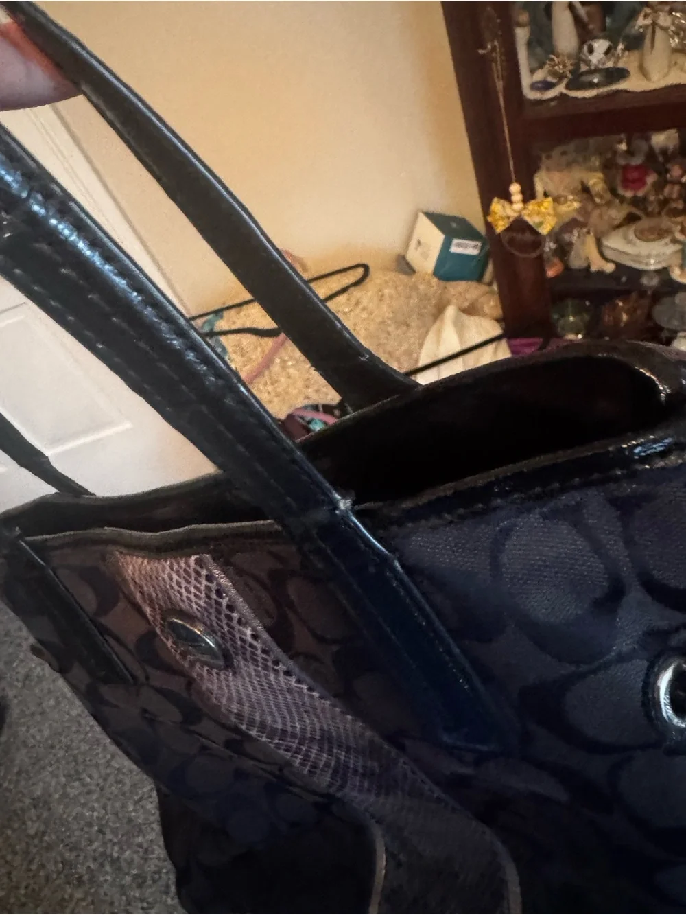 Coach signature jacquard
